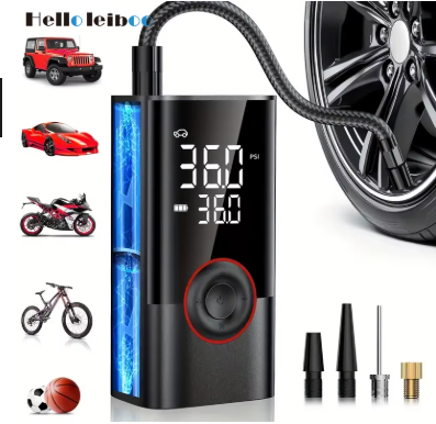 GymyAIR PRO™ – Gonfiatore Portatile Ultra Veloce